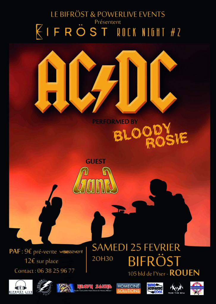 AC/DC performed by Bloody Rosie : Un Show 100% AC/DC @ Rouen le 25 ...
